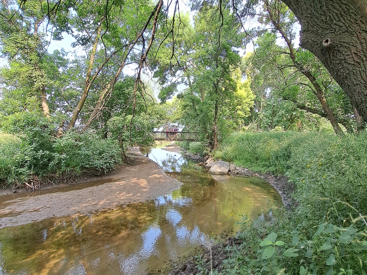 Playing in Plum&nbsp;Creek